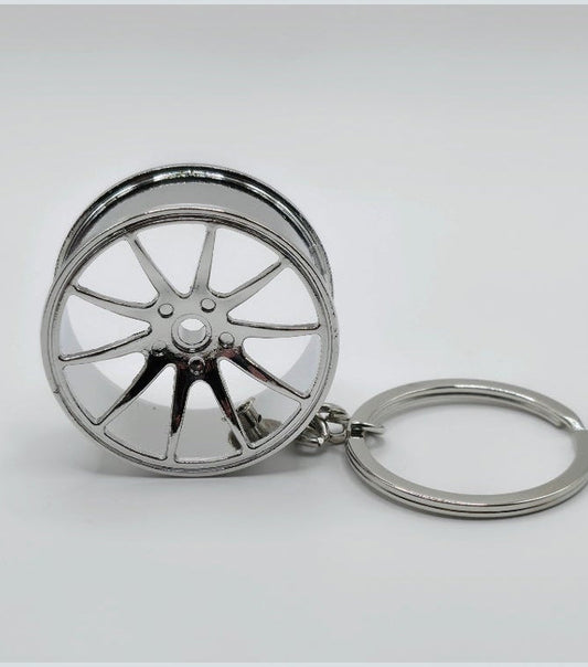 🏎️ Gearhead Style: Porta-chaves Premium