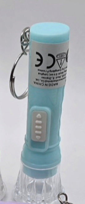 Porta-chaves Mini Lanterna LED / Mini LED Taschenlampe Schlüsselanhänger.