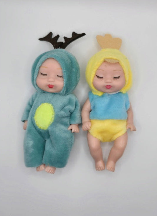 Coleção Baby Dolls Animais – Conjunto Encantador (6 Unidades)