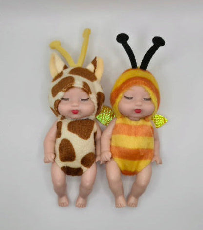 Coleção Baby Dolls Animais – Conjunto Encantador (6 Unidades)