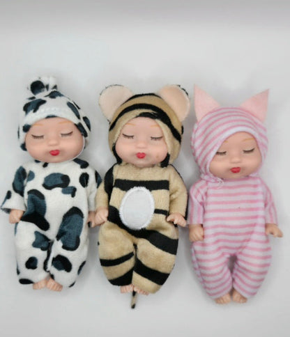 Coleção Baby Dolls Animais – Conjunto Encantador (6 Unidades)