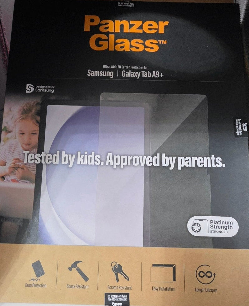 PanzerGlass para Samsung Galaxy Tab A9+ | Proteção Ultra-Wide Fit