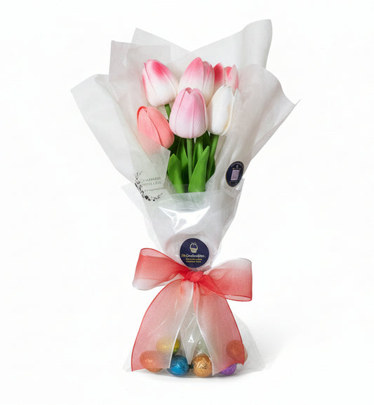 🌷 Bouquet de Tulipas "Primavera Doce