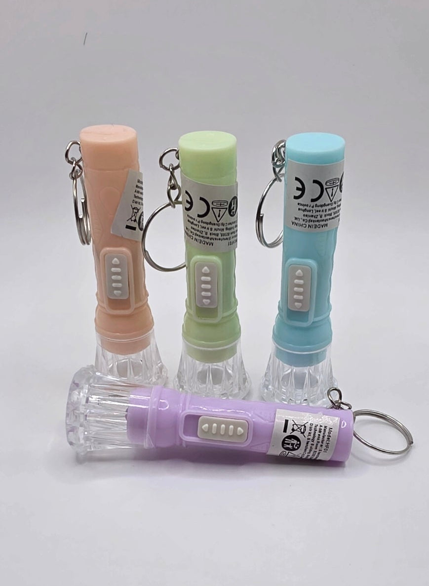 Porta-chaves Mini Lanterna LED / Mini LED Taschenlampe Schlüsselanhänger.