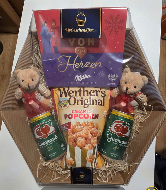 Cabaz de Cinema & Doçura - Edição Premium