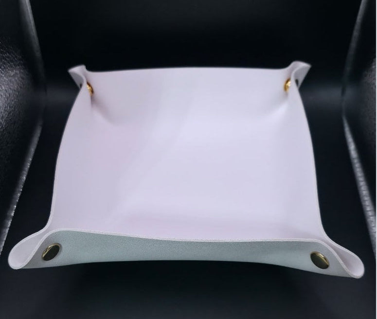 Bandeja Organizadora em Pele Sintética/ Schreibtisch-Organizer aus Kunstleder