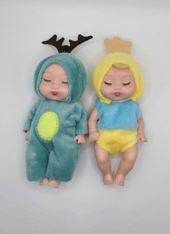 Coleção Baby Dolls Animais – Conjunto Encantador (6 Unidades)