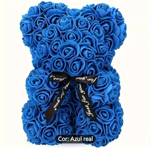 Rose Bear Mygeschenkbox: Edição Azul com Brilho e Aroma Exclusivo
 Mygeschenkbox Rose Bear: Blaue Edition mit Glitzer-Finish und Exklusivem Duft